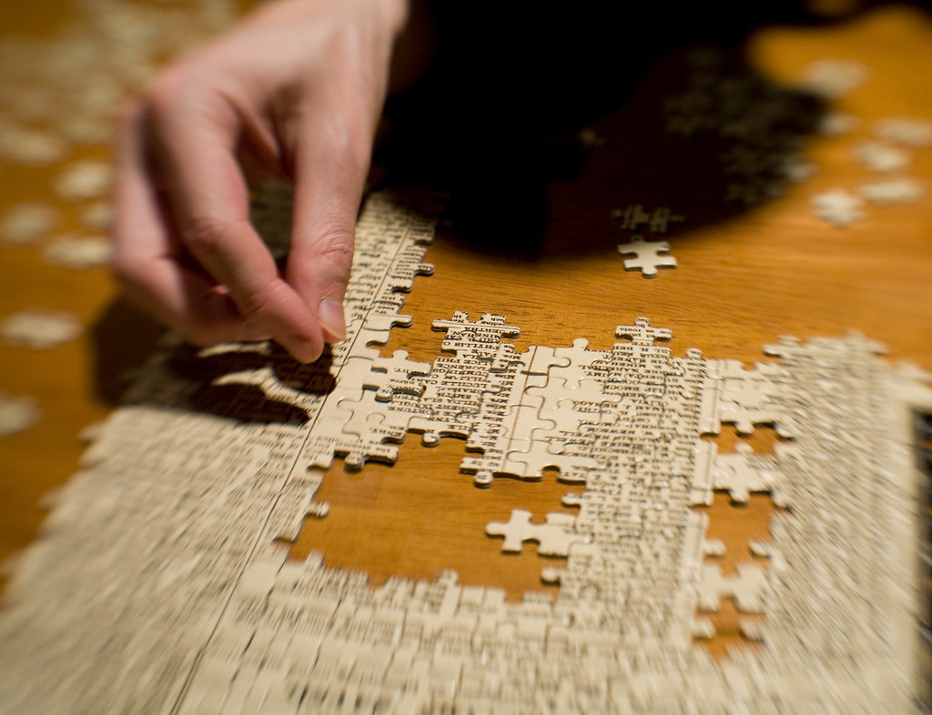 1000 piece puzzle route